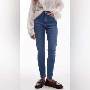 Topshop Jamie high rise skinny jeans W28 L30